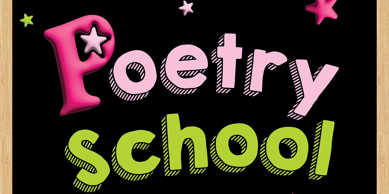 ⏰ Wake Up!! It's time for Poetry School with Crista Siglin