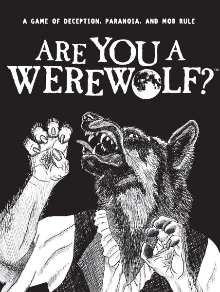 Are You A Werewolf?, Looney Labs, 2015 — front cover (image provided by the publisher)