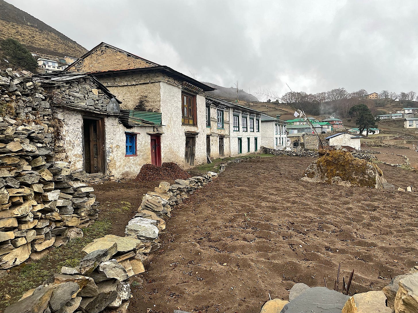 There are also potato fields.