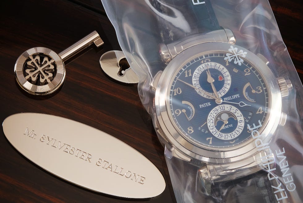luxury watch and accessories display