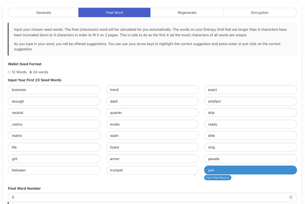Using patterns to remember bitcoin seed phrases is a useful tool which can come in handy if someone is needing to move across borders without being detected. Using patterns to remember bitcoin seed phrases is a useful tool which can come in handy if someone is needing to move across borders without being detected.