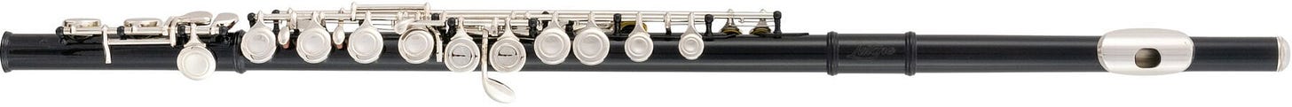 Koncert fuvola Latone LFL 600 Obsidian Silver Koncert fuvola - 1