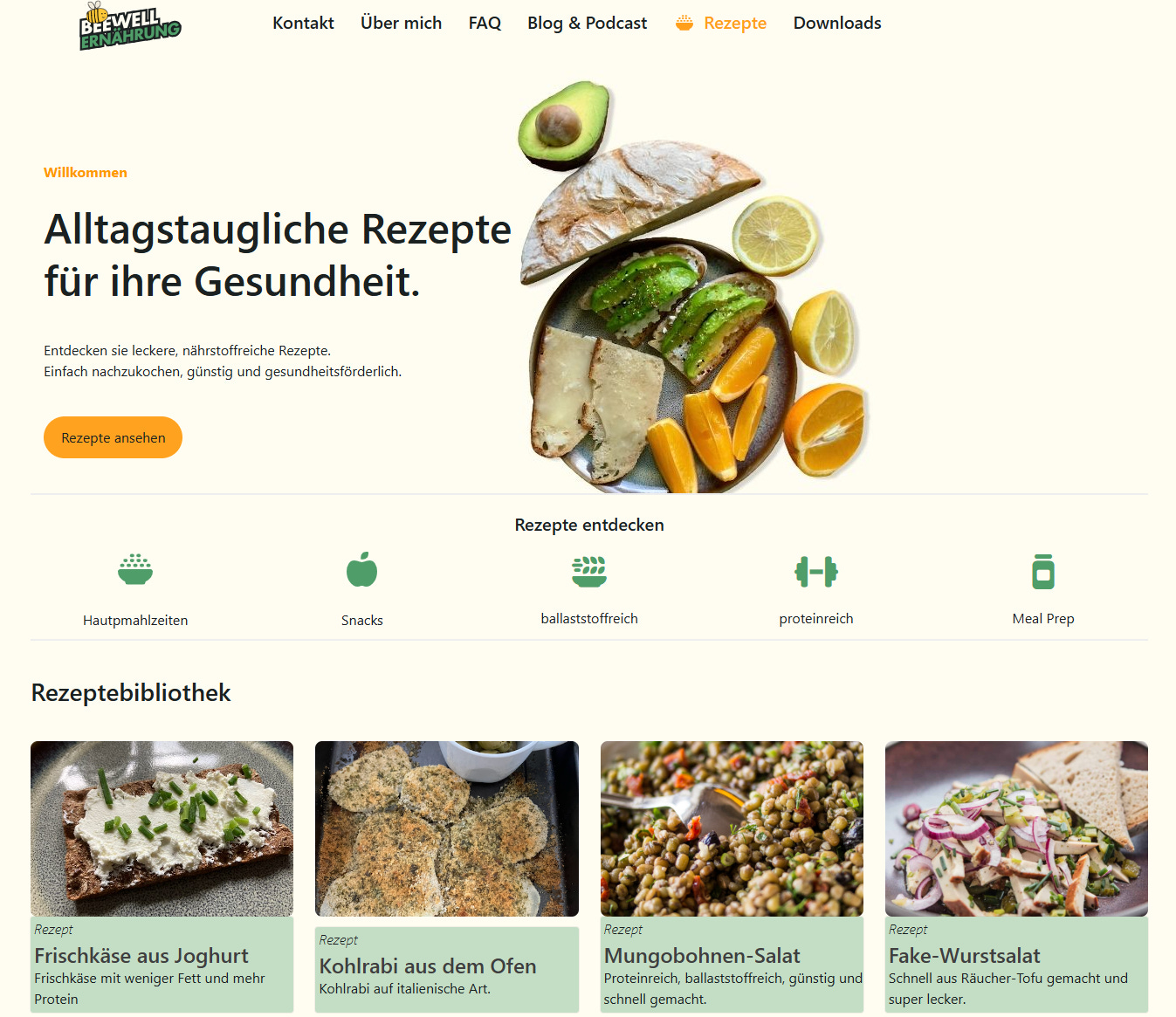 Rezepte Website