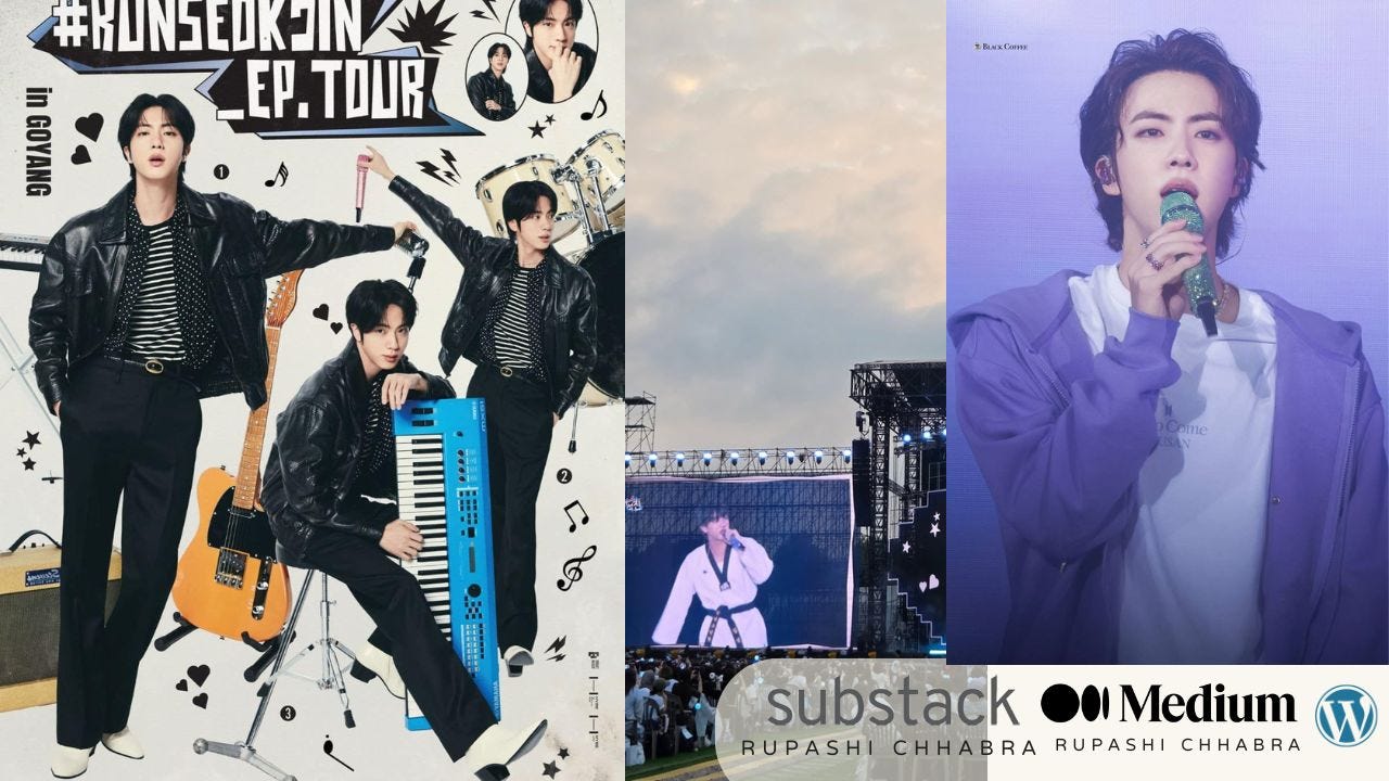 Jin's Run Seokjin Concert Live Viewing