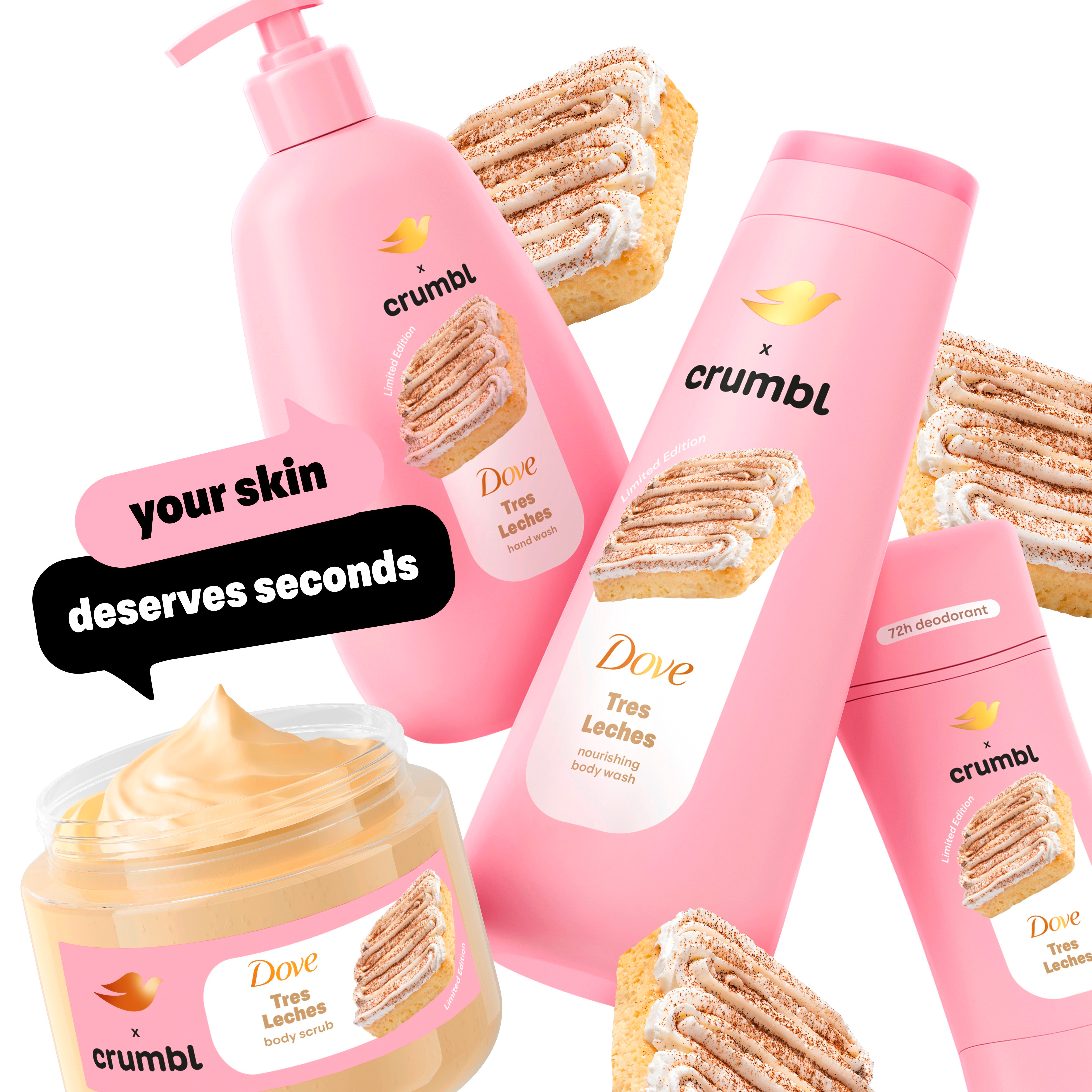 crumbl Dove デオドラント　セット Dove & Crumbl team up again 🧼 +🍪 - by Parija Kavilanz