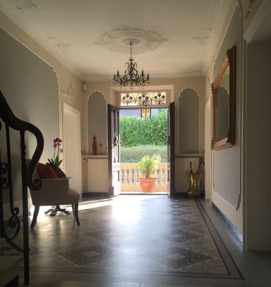 villa magnolia entrance hall door open after villa magnolia entrance hall door open after