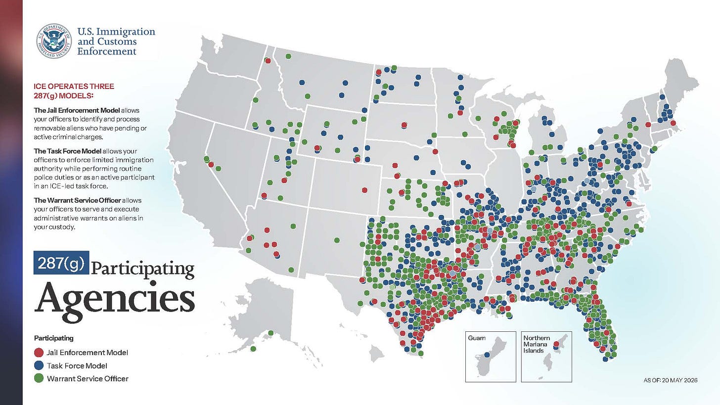ICE 287(g) Program Map ICE 287(g) Program Map
