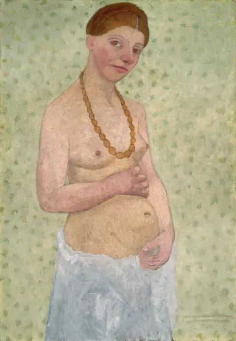 Museen Böttcherstraße, Modersohn-Becker Museum Paula Modersohn-Becker, Self-Portrait on the Sixth Wedding Day, 1906