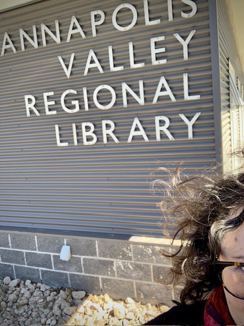 ouside the Berwick Public Library