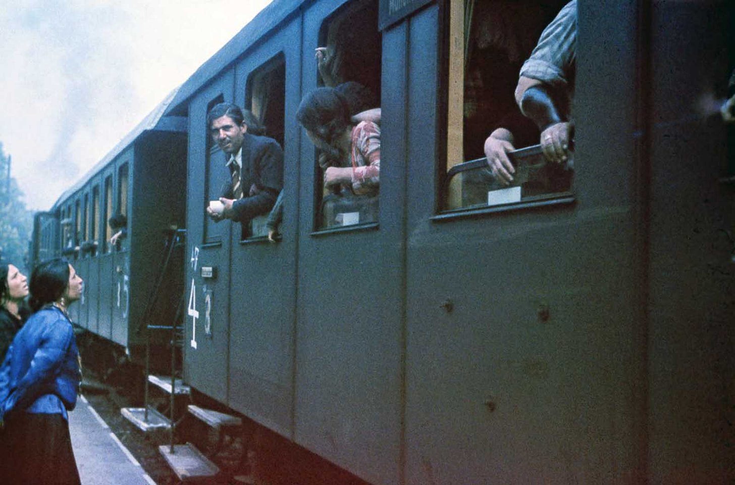 Sinti families are forced to board trains bound for concentration camps in Poland, part of the brutal Nazi deportations on May 22, 1940. Sinti families are forced to board trains bound for concentration camps in Poland, part of the brutal Nazi deportations on May 22, 1940.