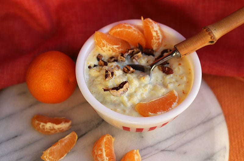 Vanilla Rice Pudding For Two, Cook the Vineyard