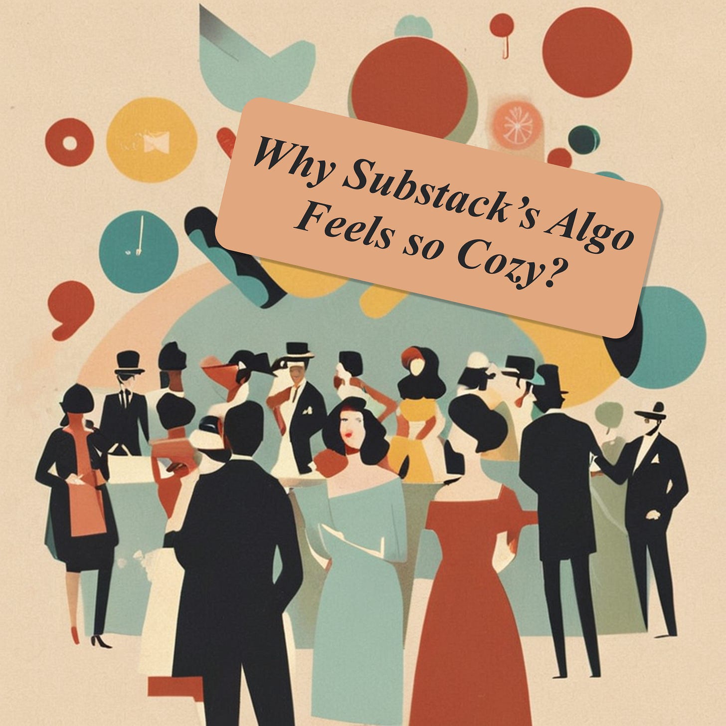 Party in the substack notes feed Party in the substack notes feed