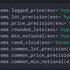 Using the OMS: quantpylib.hft.oms + hedge orders