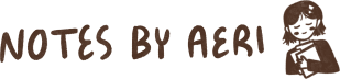notes by aeri