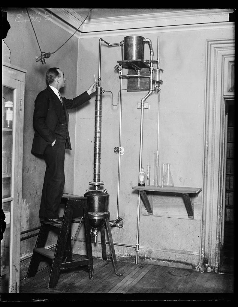 The U.S. Bureau of Prohibition Opens Its Doors to Enforce the Dry Law