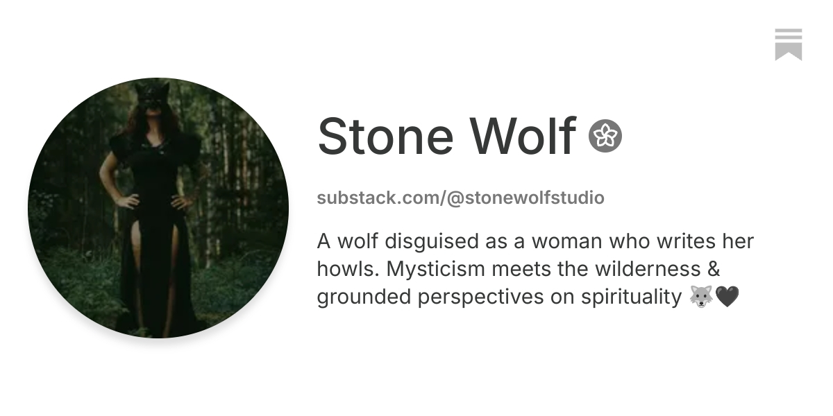 Stone Wolf | Substack