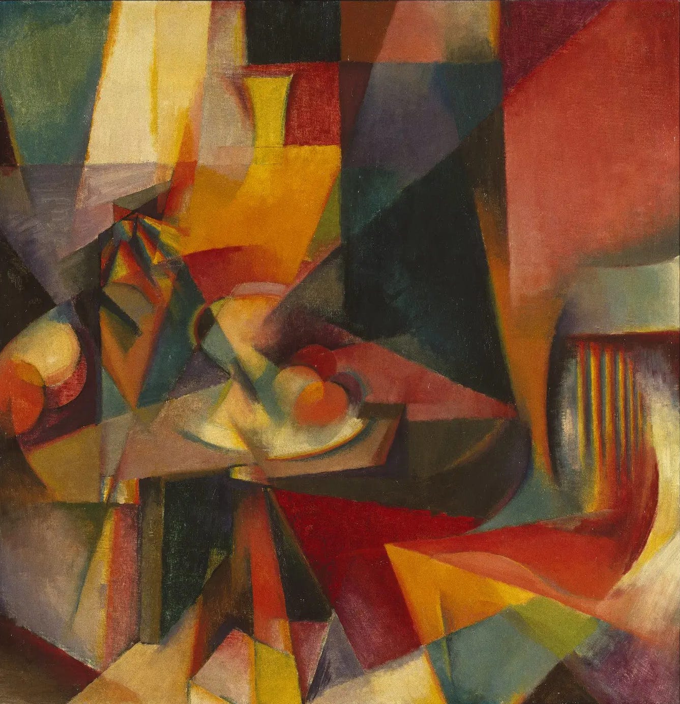 Stanton Macdonald-Wright, Synchromy No. 3, 1917, oil on canvas, Brooklyn Museum, New York Stanton Macdonald-Wright, Synchromy No. 3, 1917, oil on canvas, Brooklyn Museum, New York