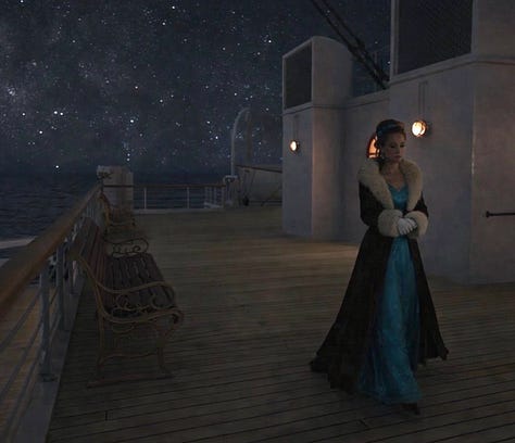 Titanic game characters come to life.