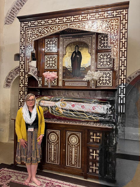 photos from inside monsters in Egypt