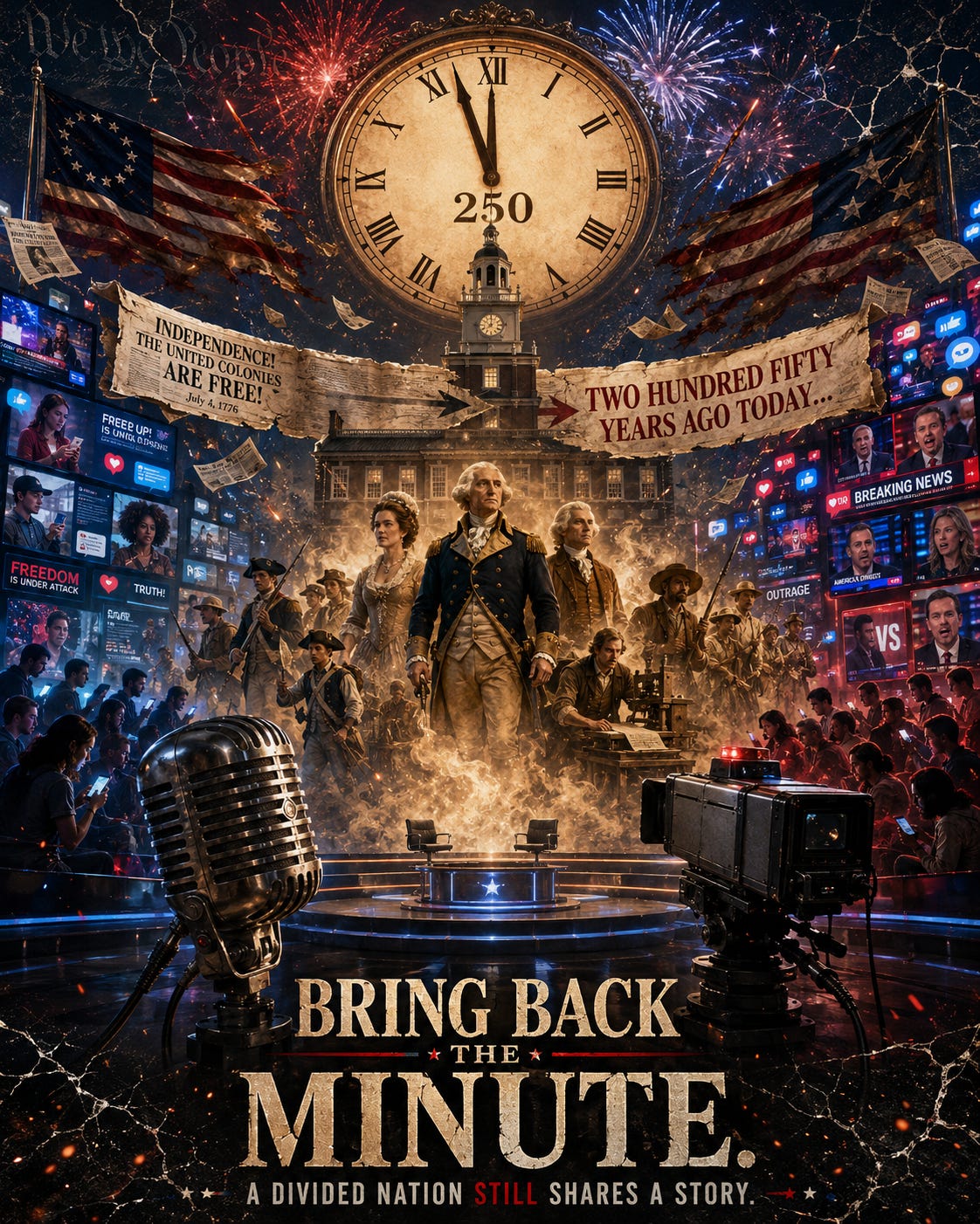 That Bonded Minute: Greg Maresca argues the nation missed a major civic opportunity in not reviving the Bicentennial Minute for America 250.