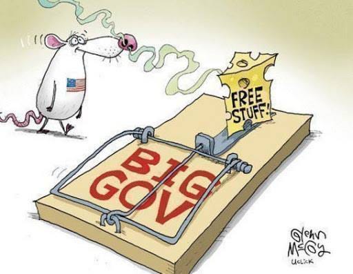 Free Stuff Cartoon by Glenn McCoy | Finding Gems and Sharing Them