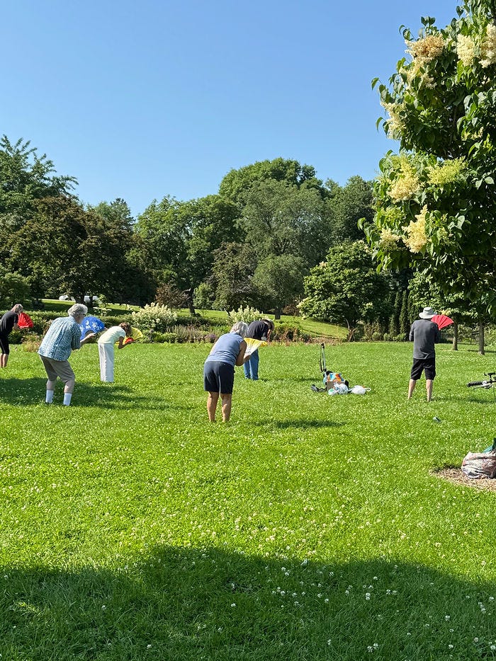 Larkers in the Park, Photo: Diana Pierce 