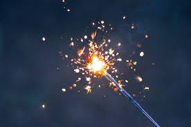 Awesome Physics in a Simple Sparkler ... Awesome Physics in a Simple Sparkler ...