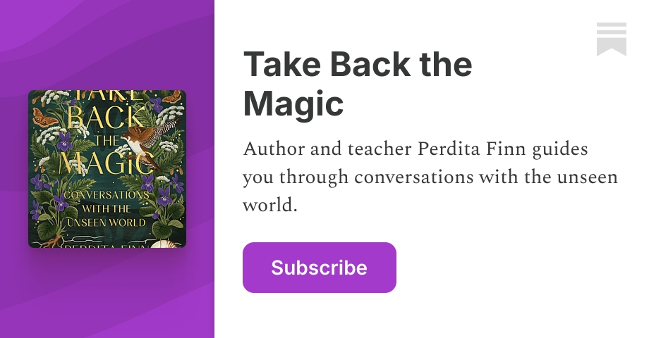 Take Back the Magic | Perdita Finn | Substack