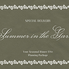 Your Seasonal Dinner Party Guide: Summer in the Garden