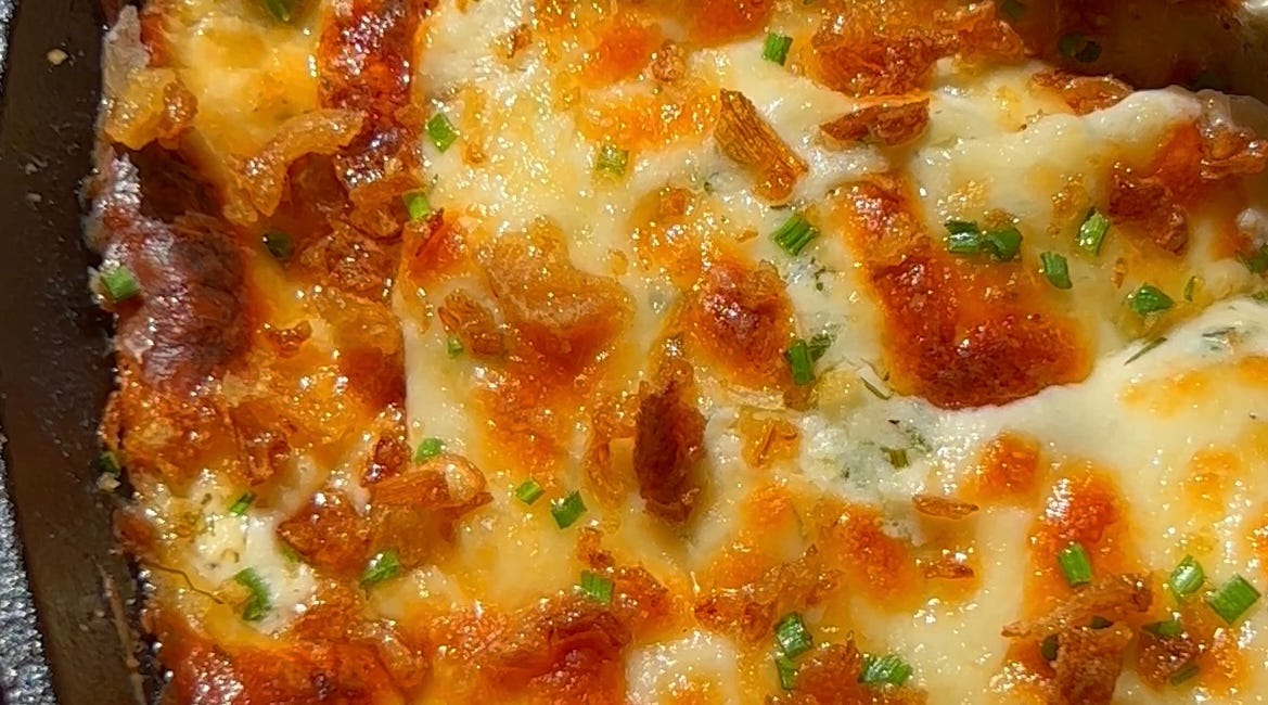 cheesy, roasted shallot & ranch party dip