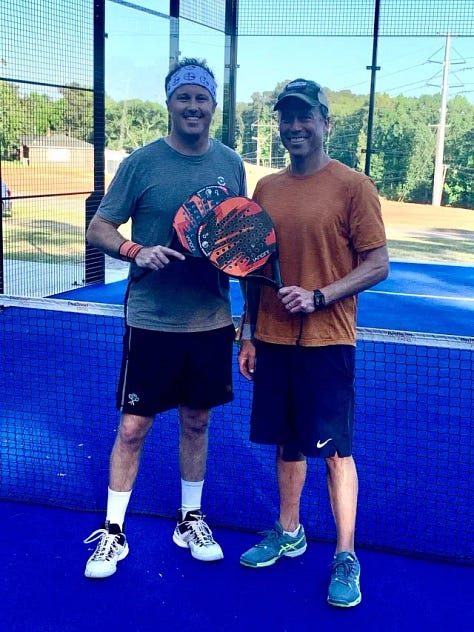 Pictures of padel court at Columbia Racquet Club in South Carolina