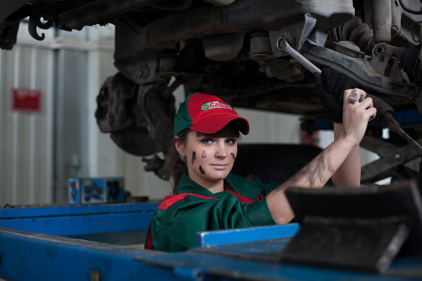 A mechanic does things okay? A mechanic does things okay?
