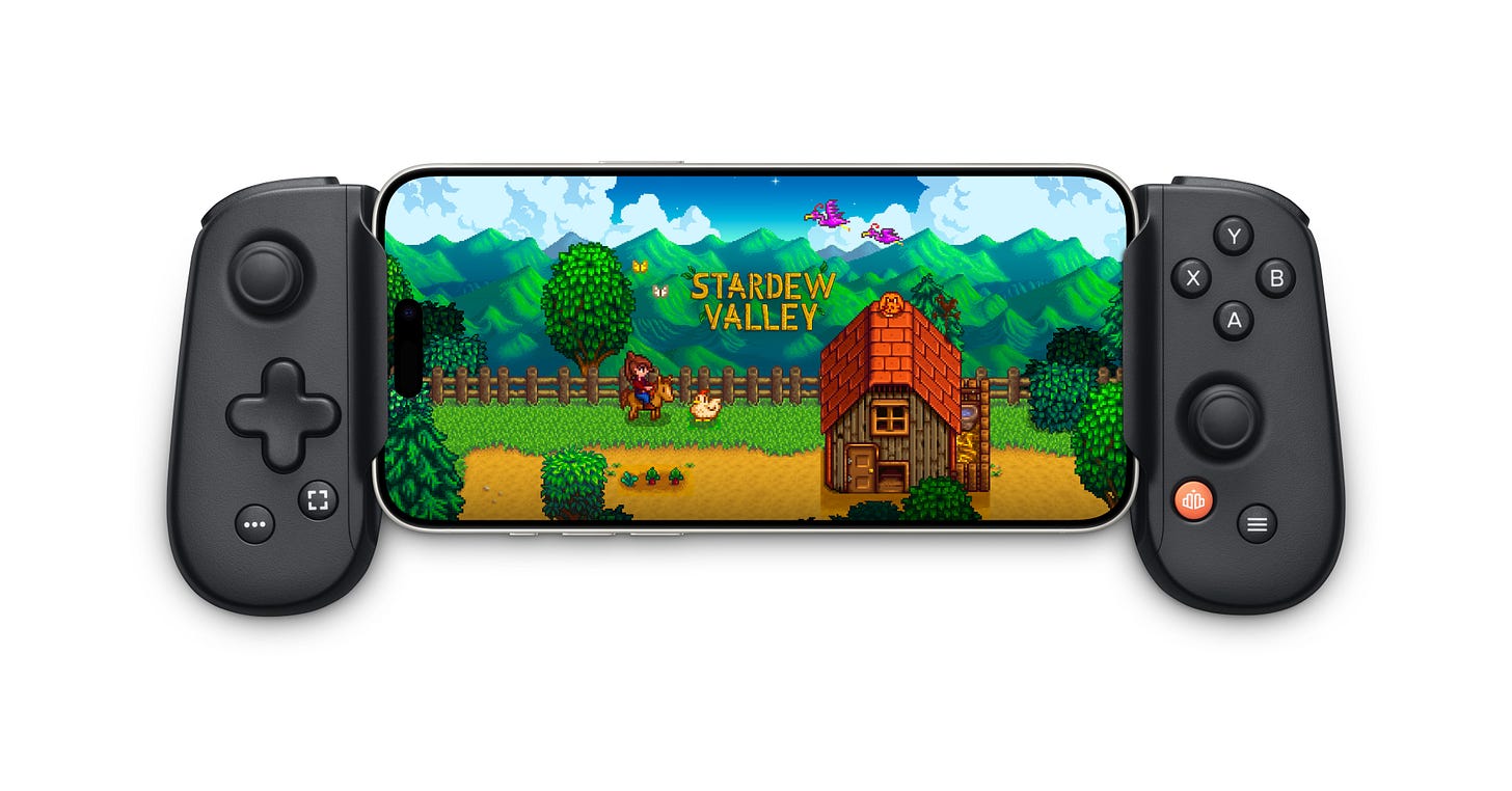 Backbone One iPhone gaming controller Backbone One iPhone gaming controller