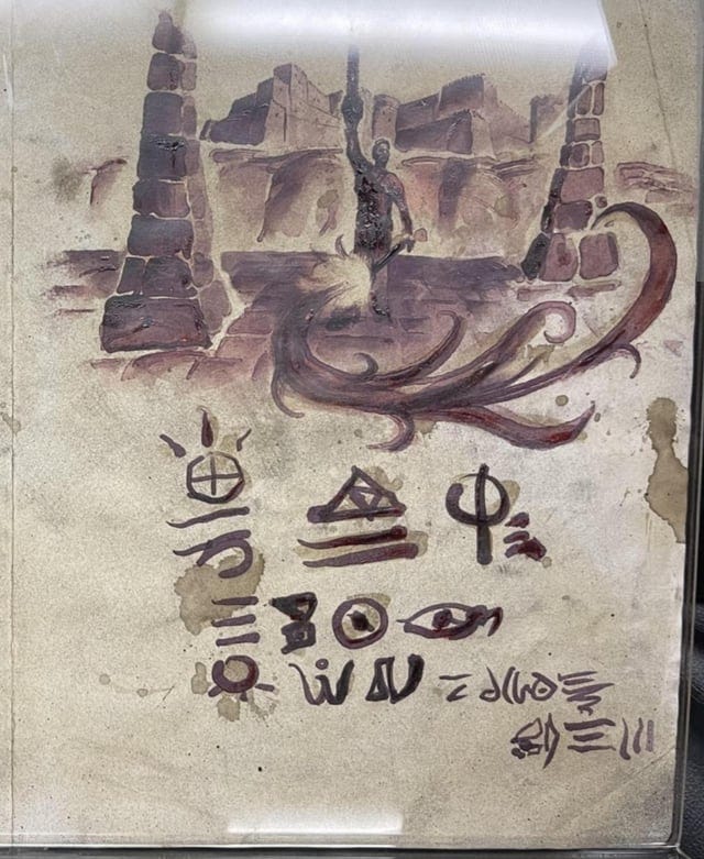 Is there a Necronomicon replica product that has the hero page included in  it? Ive been searching the web forever for one : r/EvilDead