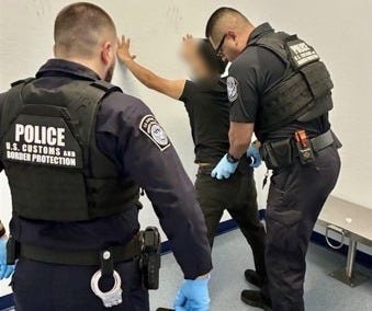 This cruise ship employee was arrested by US Customs and Border Protection (CBP) Agents at a Florida Port this month after officers discovered child sexual abuse material (CSAM) in his possession. (US Customs & Border Protection photo) This cruise ship employee was arrested by US Customs and Border Protection (CBP) Agents at a Florida Port this month after officers discovered child sexual abuse material (CSAM) in his possession. (US Customs & Border Protection photo)