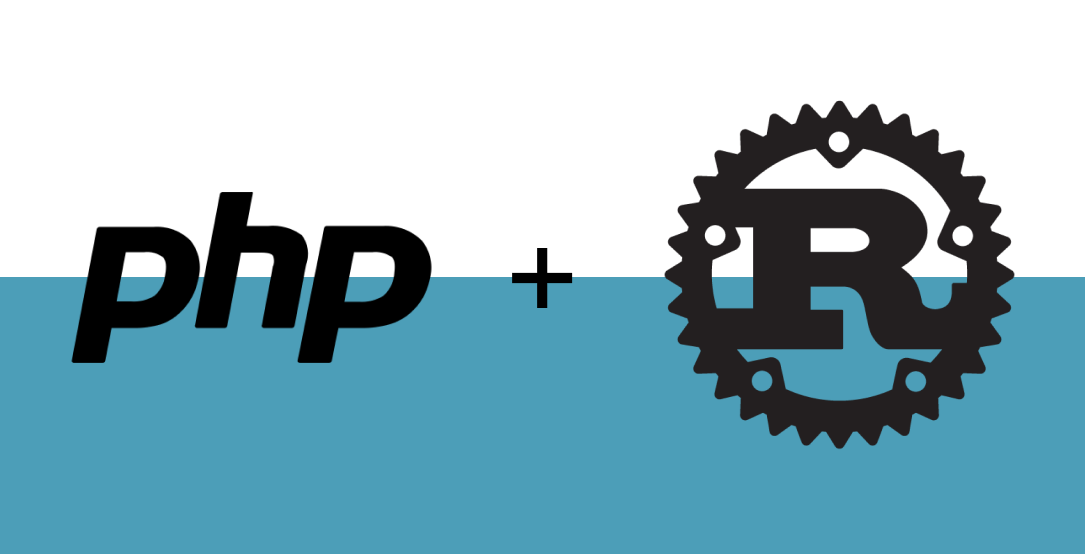 Image: PHP and Rust logo banner (source: engineering.wedevs.com)