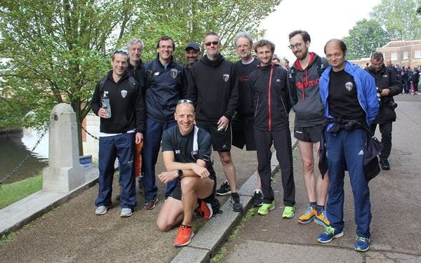 About to launch the Rawling missile from Hampton Court Palace into Staines. (Absent: Aaron, Louise, Clayton, Rob)