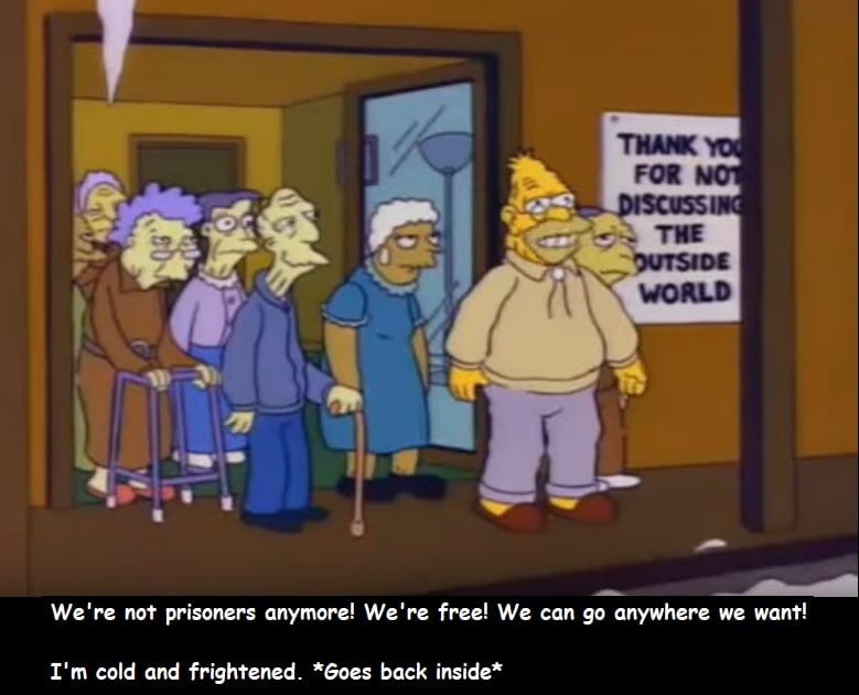 Everyone once quarantine is over. : r/TheSimpsons Everyone once quarantine is over. : r/TheSimpsons