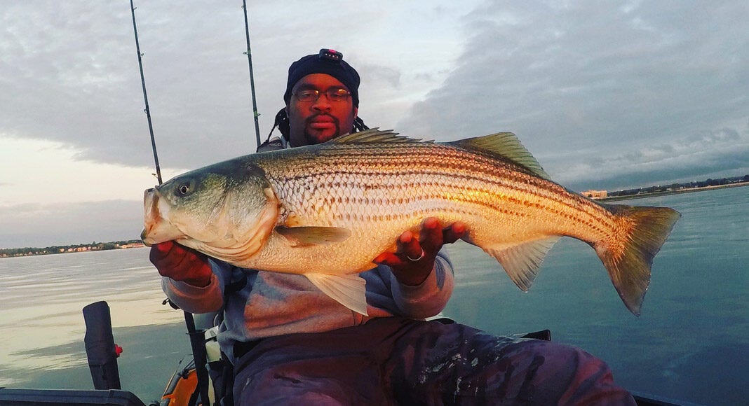 How To Fish For Striped Bass At Night