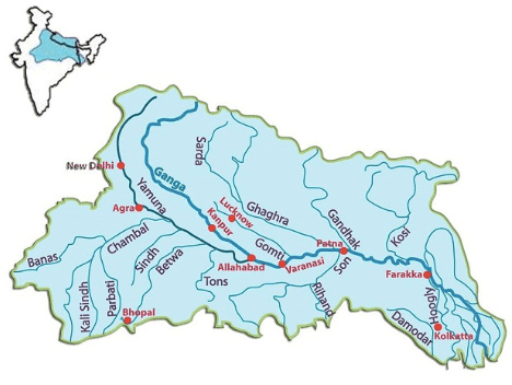 Gomti river upsc Gomti river upsc