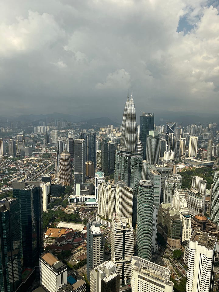View from KL Tower Sky Deck