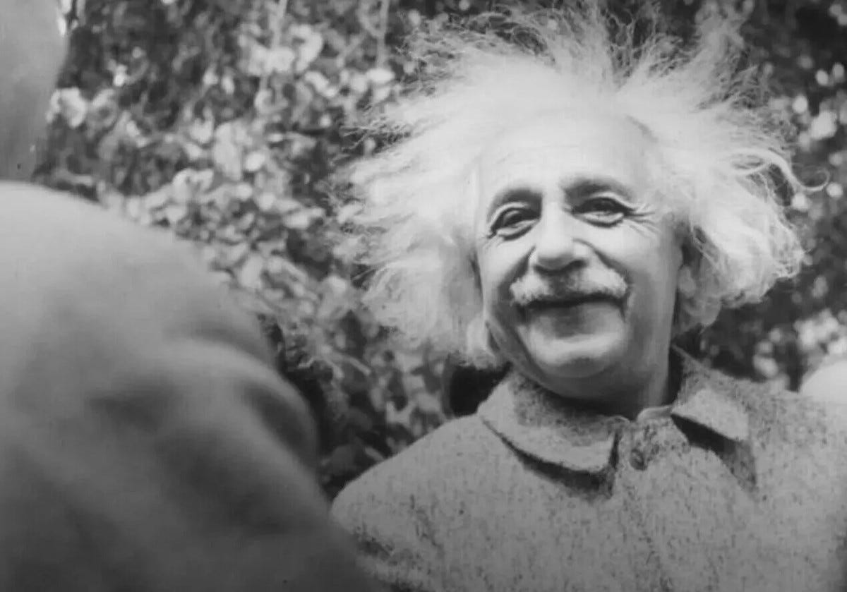 Albert Einstein German American Scientist Smiling Picture Photo Print 8"x10"