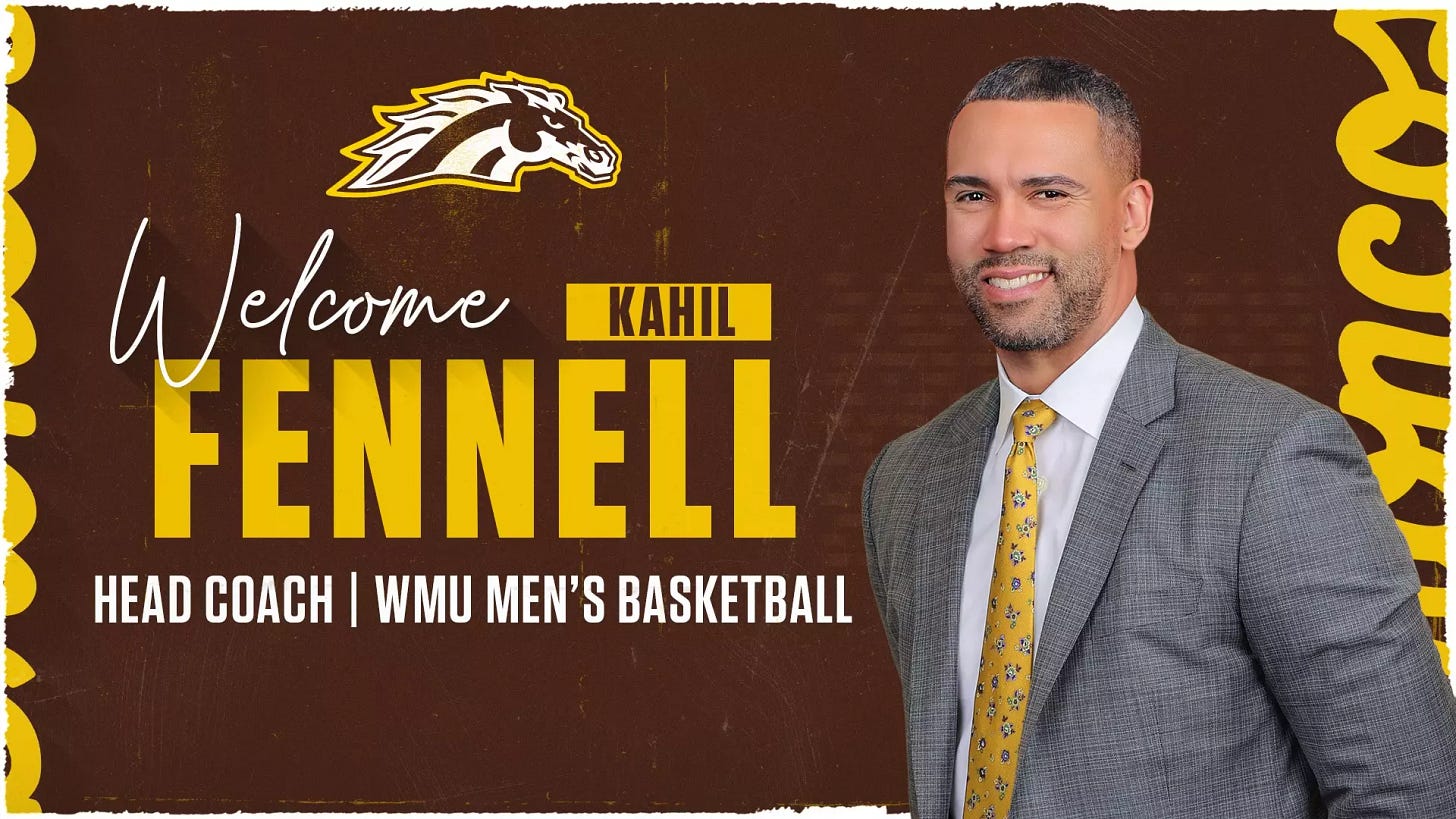 Western Michigan Names Ben Jobe National Coach of the Year Finalist Kahil Fennell Head Men's Basketball Coach - Western Michigan University Athletics Western Michigan Names Ben Jobe National Coach of the Year Finalist Kahil Fennell Head Men's Basketball Coach - Western Michigan University Athletics