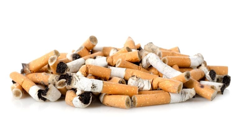 nicotine is bad