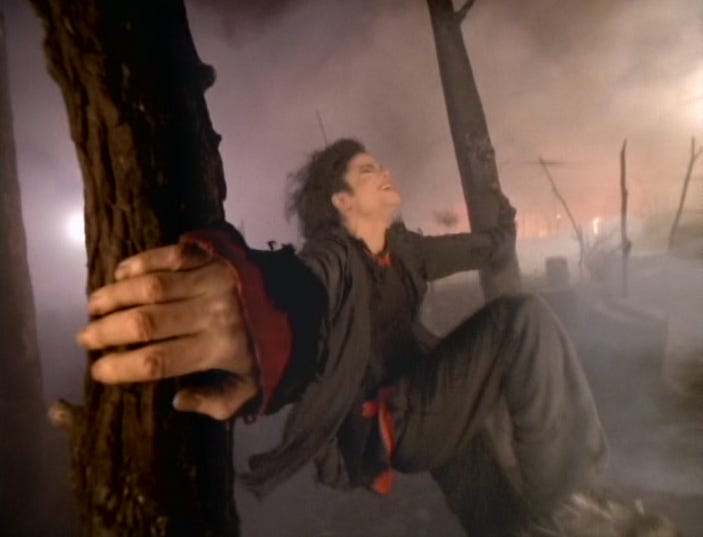 Michael Jackson's "Earth Song" | VERN'S REVIEWS on the FILMS of CINEMA