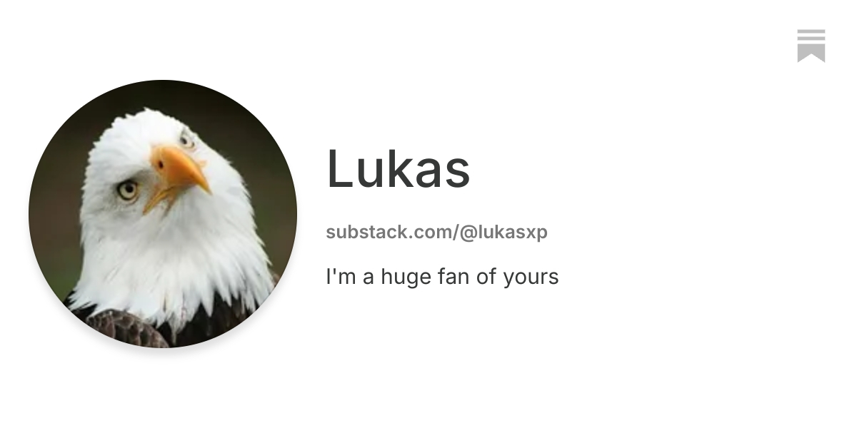 Lukas | Substack