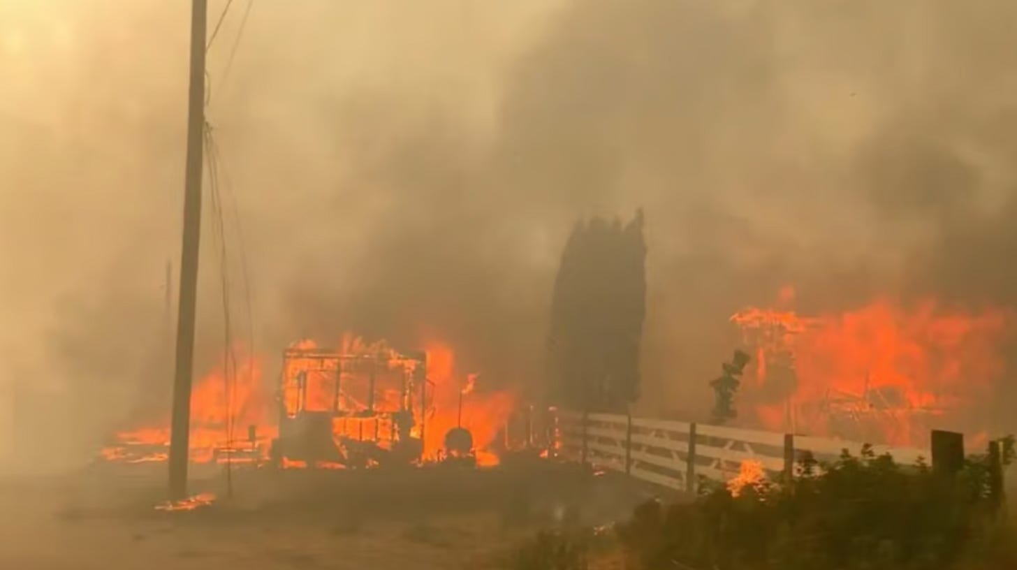 As seen above, in 2021, Lytton, BC was devastated by a catastrophic fire. On June 30, 2021, just one day after setting Canada's all-time highest temperature record of 49.6°C (121.3°F), a fast-moving wildfire engulfed the town. Within minutes, the fire destroyed 90 percent of Lytton, including homes, businesses, and community infrastructure. Tragically, two residents lost their lives in the blaze, and many were forced to evacuate. As seen above, in 2021, Lytton, BC was devastated by a catastrophic fire. On June 30, 2021, just one day after setting Canada's all-time highest temperature record of 49.6°C (121.3°F), a fast-moving wildfire engulfed the town. Within minutes, the fire destroyed 90 percent of Lytton, including homes, businesses, and community infrastructure. Tragically, two residents lost their lives in the blaze, and many were forced to evacuate.