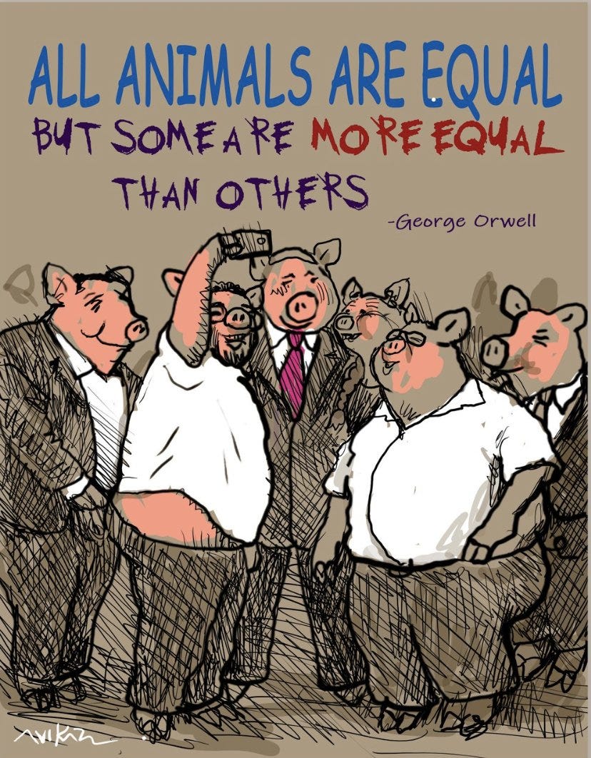 All Animals Are Equal but some are More Equal than Others - Tony Greenstein