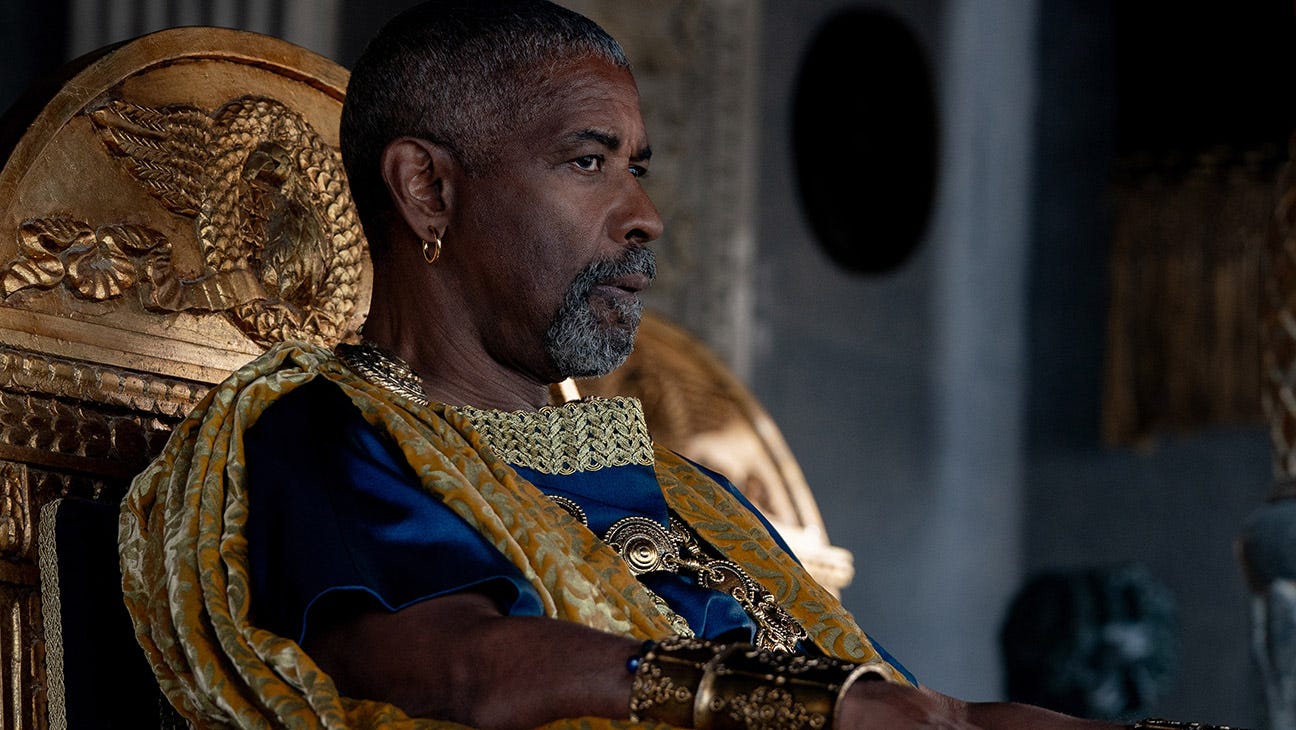 Denzel Washington Talks 'Gladiator II' Role: "I'm Going Crazy"