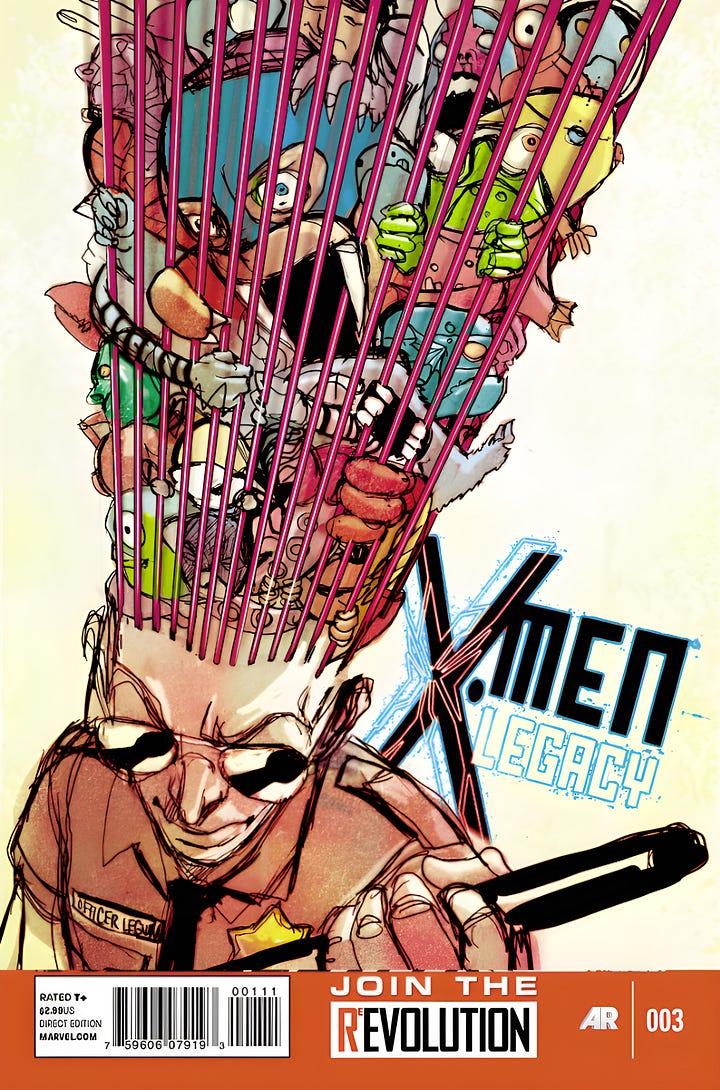 X-Men Legacy #5 Sketches